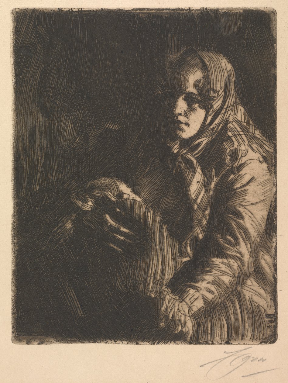 Madonna alkotó: Anders Leonard Zorn