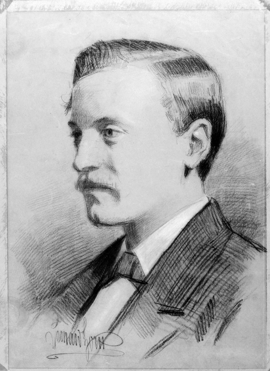 Férfiportré alkotó: Anders Zorn