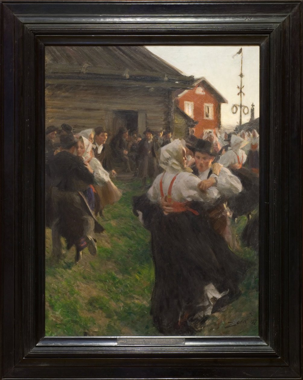 Szentivánéji tánc alkotó: Anders Zorn