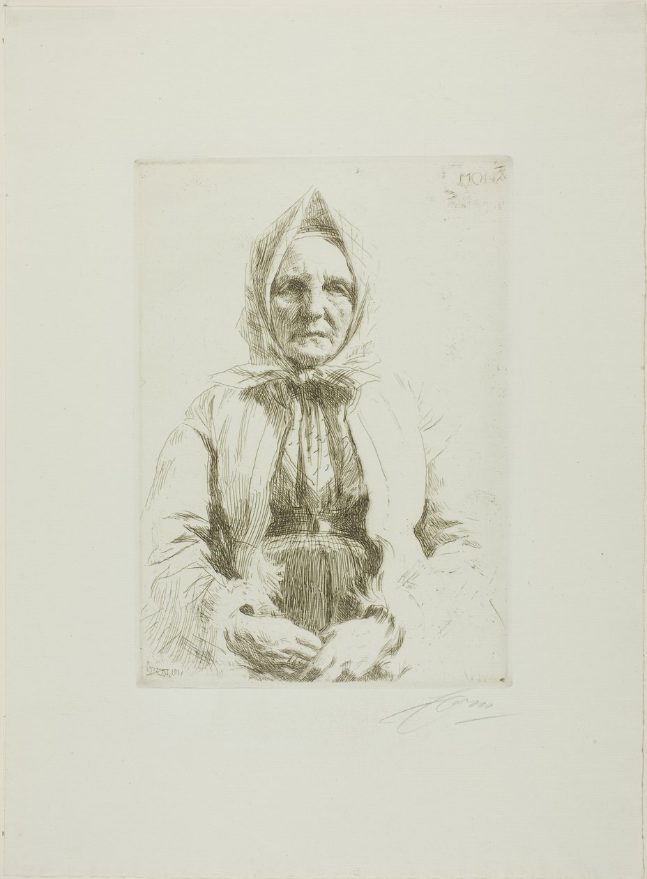 Mona alkotó: Anders Leonard Zorn