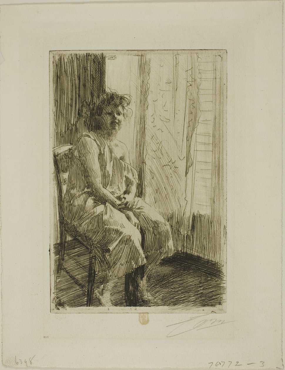 Reggel alkotó: Anders Leonard Zorn