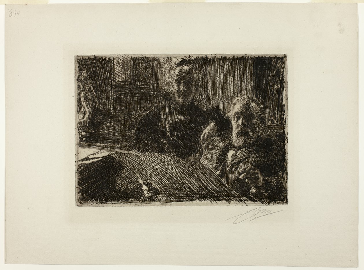 Fürstenberg úr és asszony alkotó: Anders Leonard Zorn