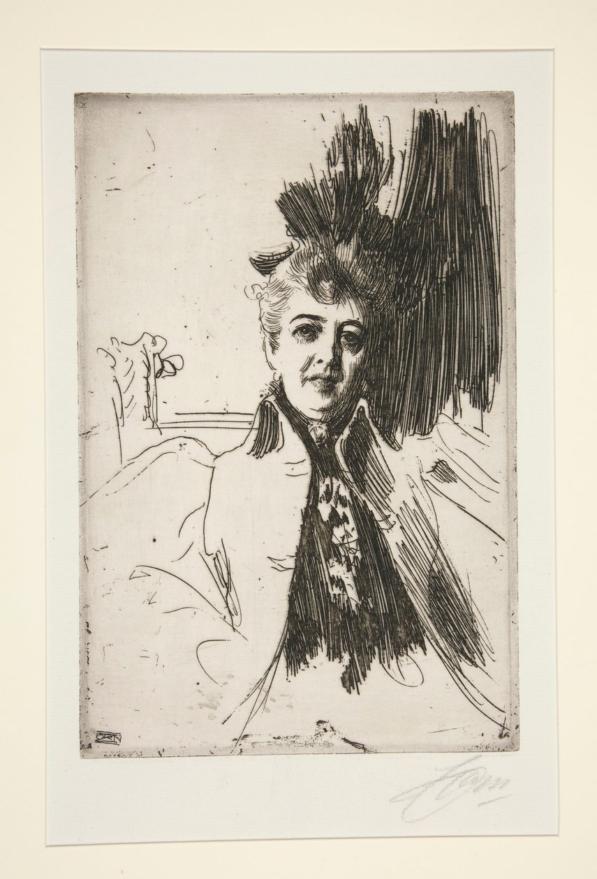 Mrs. Potter Palmer alkotó: Anders Leonard Zorn