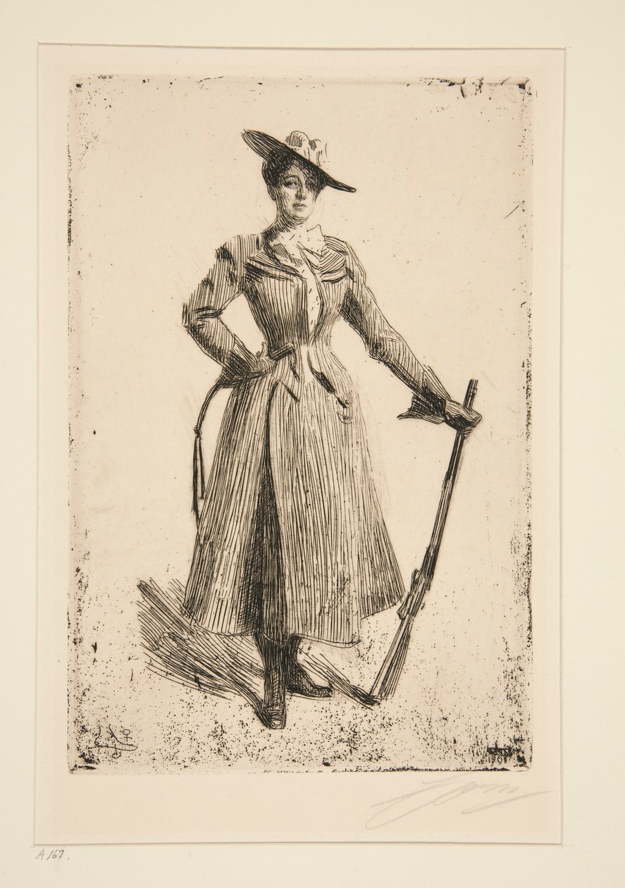 Mrs. Thompson Seton alkotó: Anders Leonard Zorn