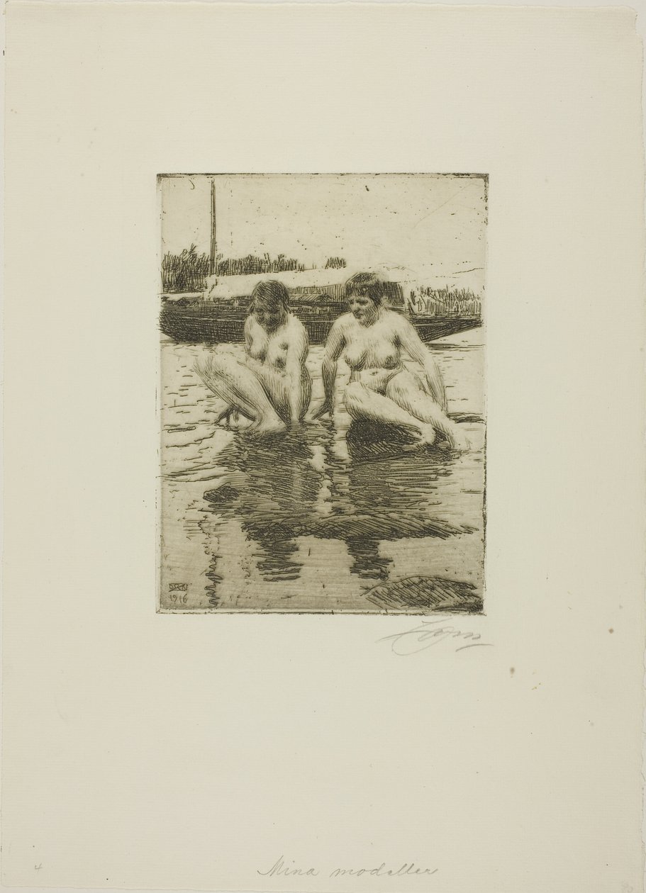 Saját modelljeim alkotó: Anders Leonard Zorn