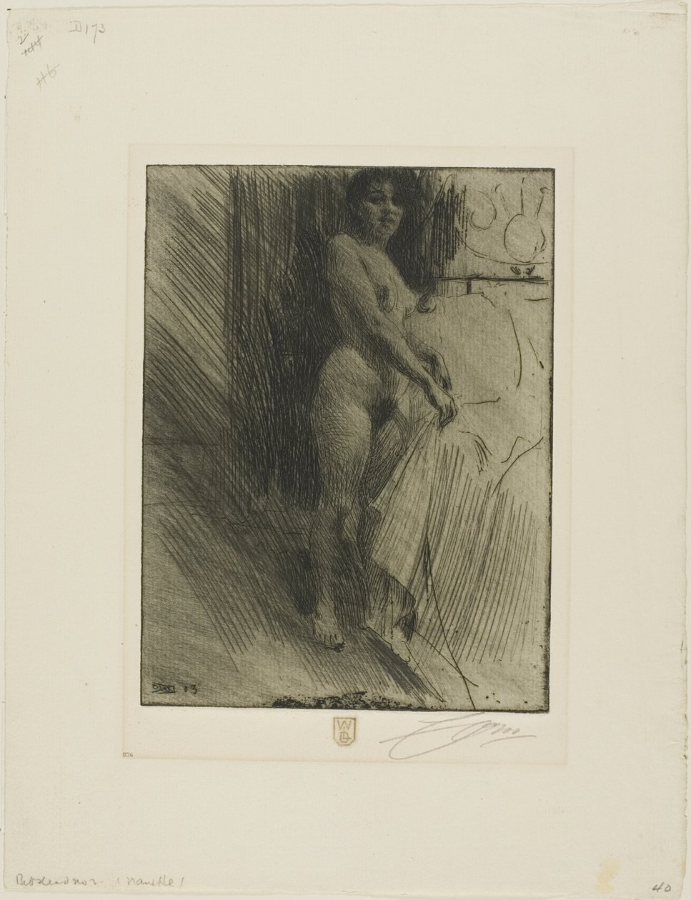 Nanette alkotó: Anders Leonard Zorn