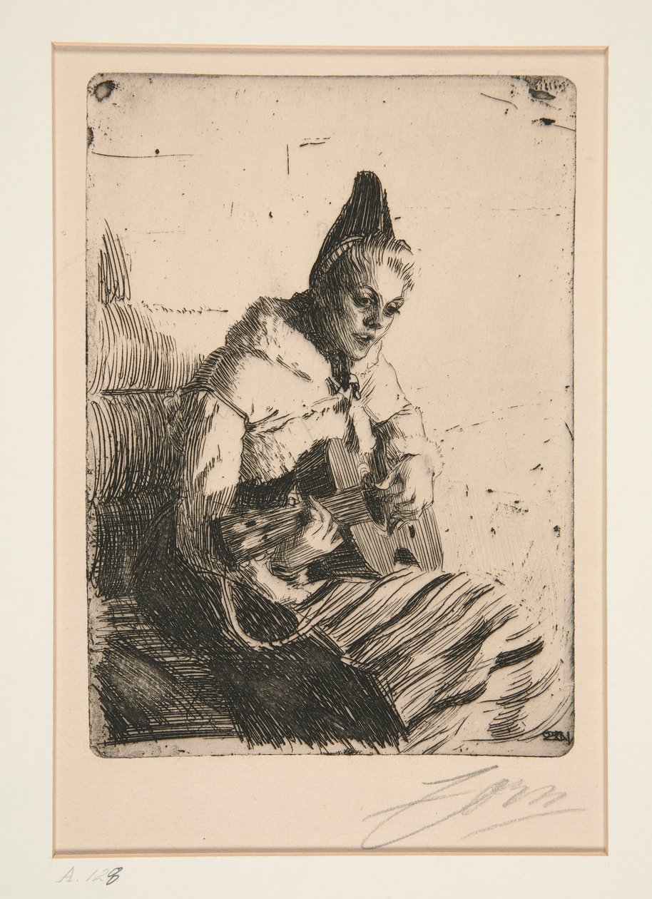 Régi ballada II alkotó: Anders Leonard Zorn