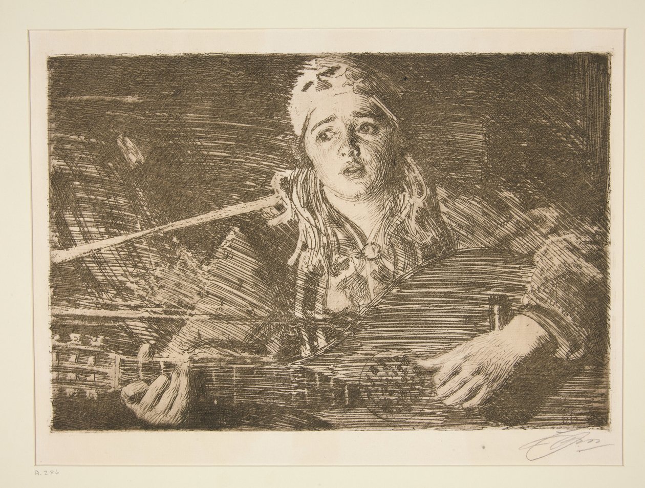Ols Maria alkotó: Anders Zorn