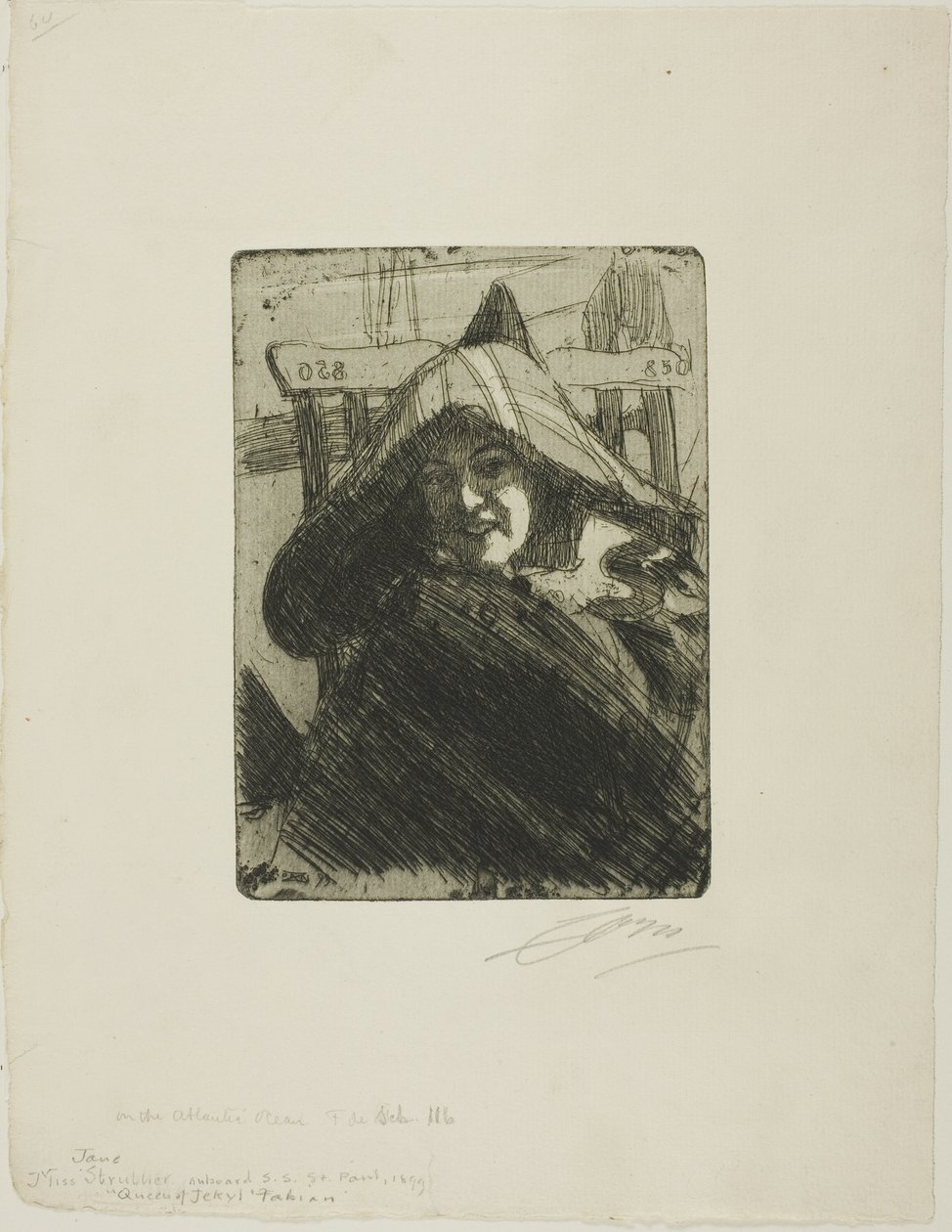 Az Atlanti-óceánon alkotó: Anders Leonard Zorn