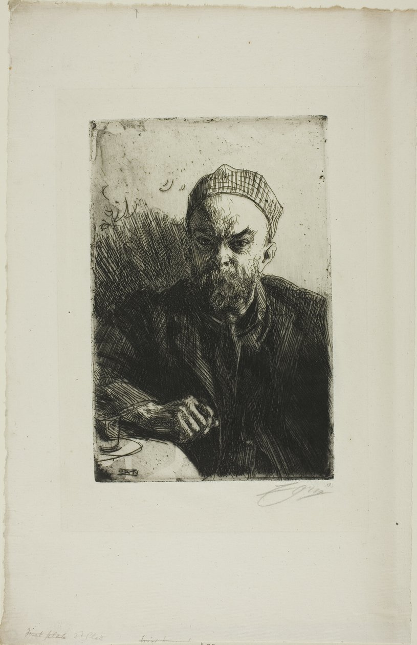 Paul Verlaine I alkotó: Anders Leonard Zorn