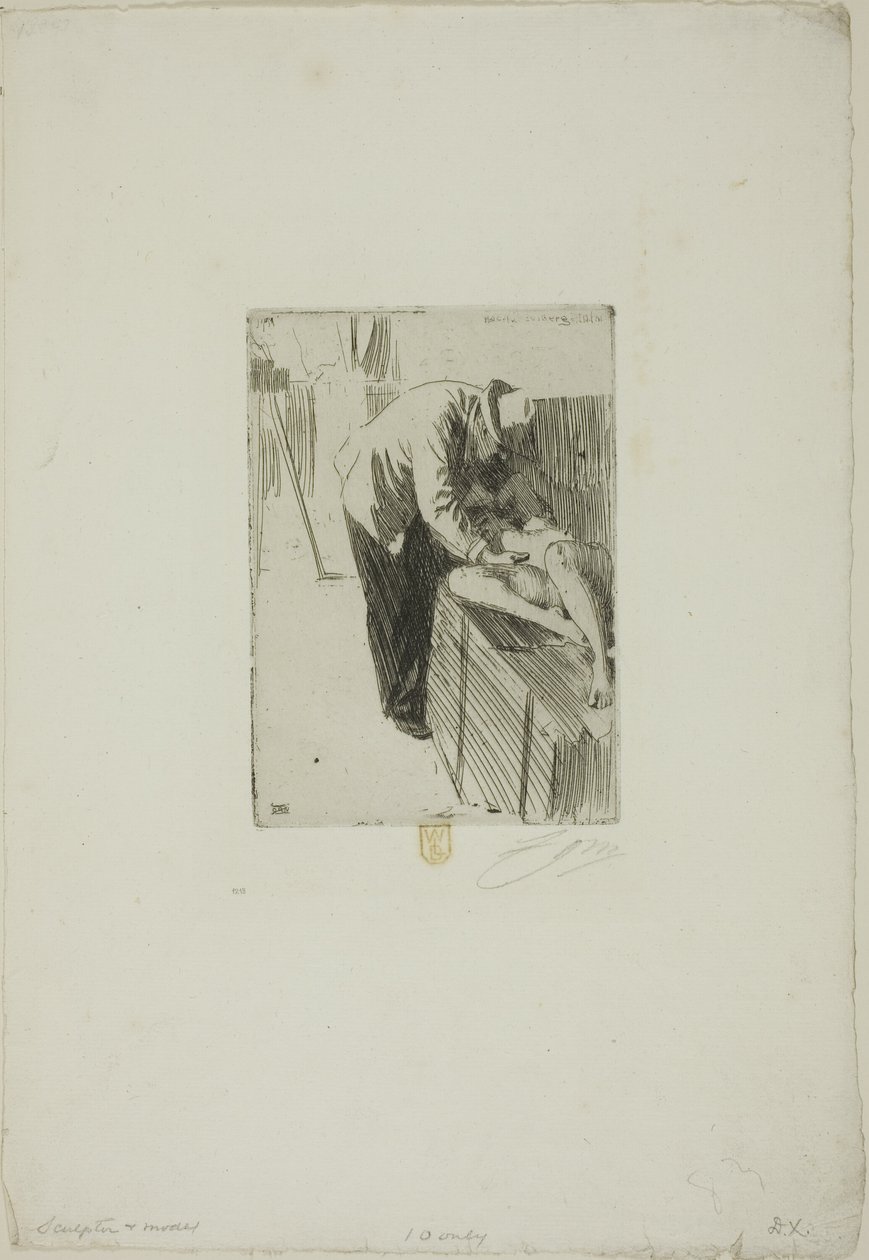 Per Hasselberg alkotó: Anders Leonard Zorn