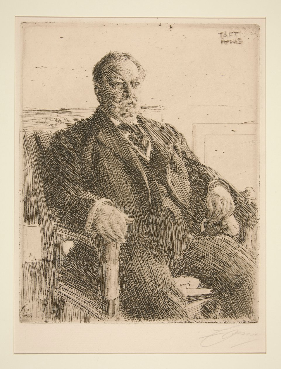 William H. Taft elnök alkotó: Anders Leonard Zorn