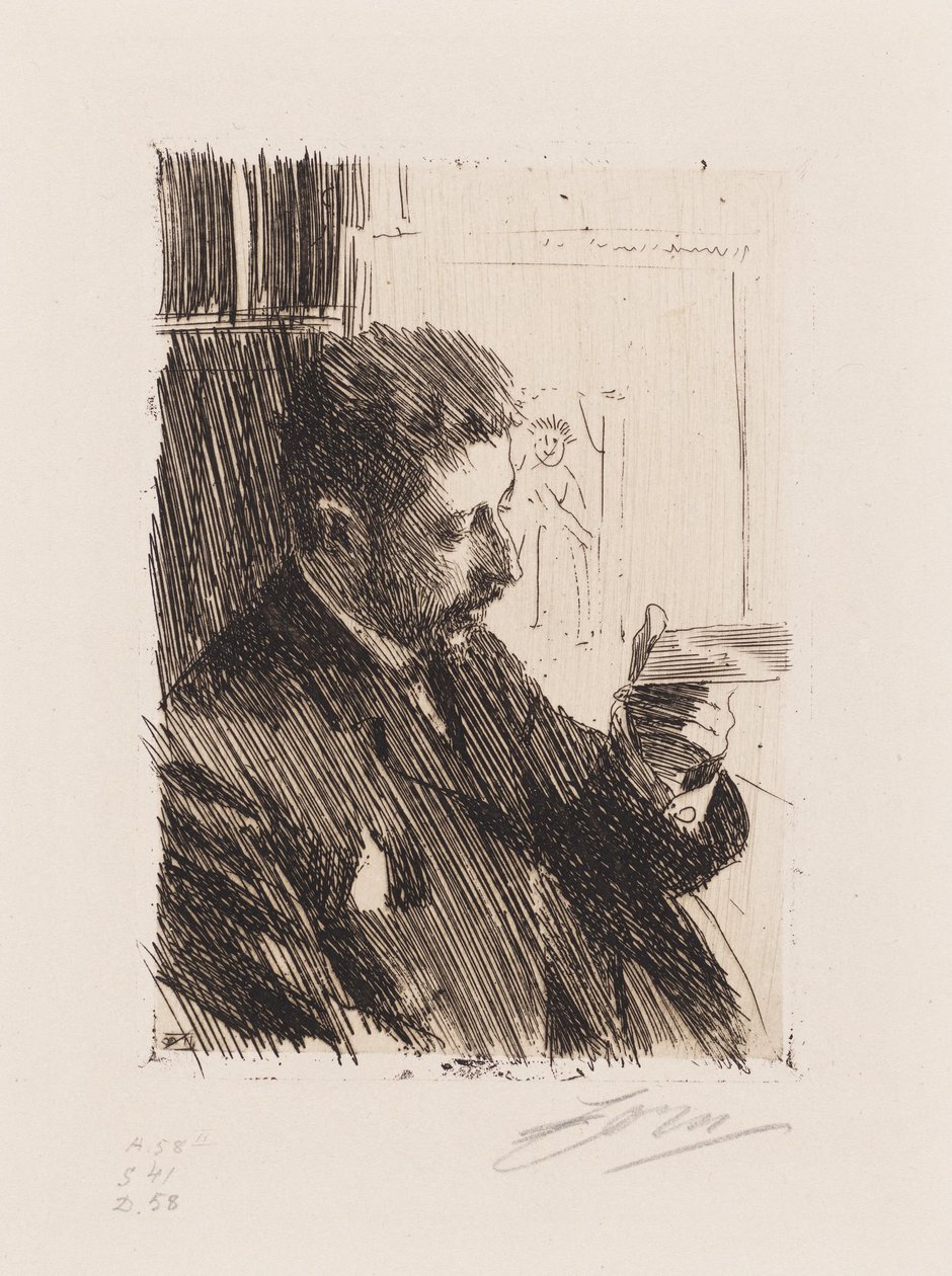 Eugén herceg alkotó: Anders Zorn