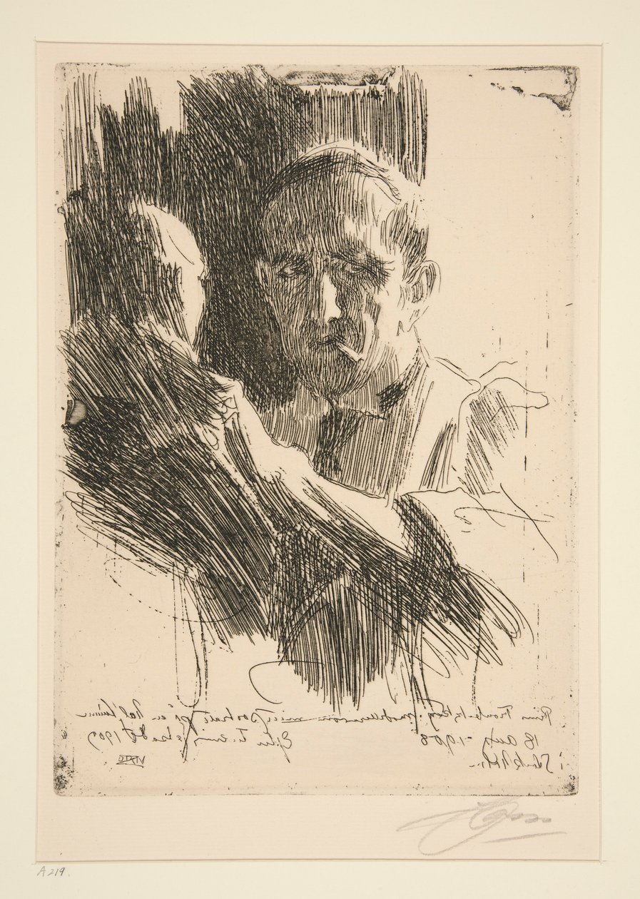 Paul Toubetskoy herceg II alkotó: Anders Leonard Zorn