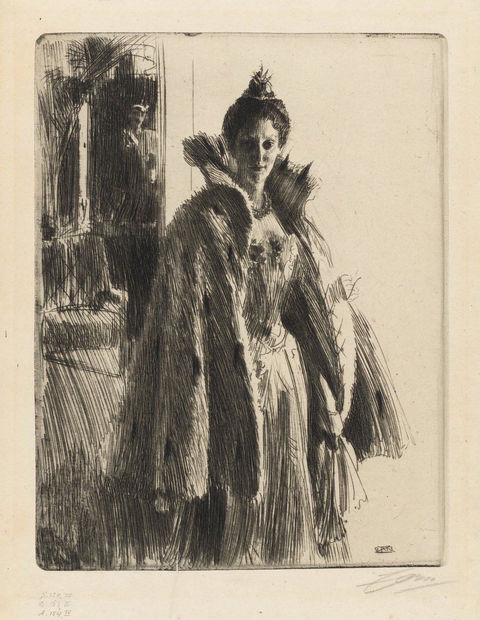 Ingeborg hercegnő alkotó: Anders Zorn