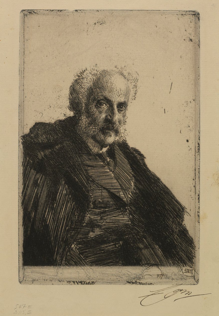 S. Loeb alkotó: Anders Zorn