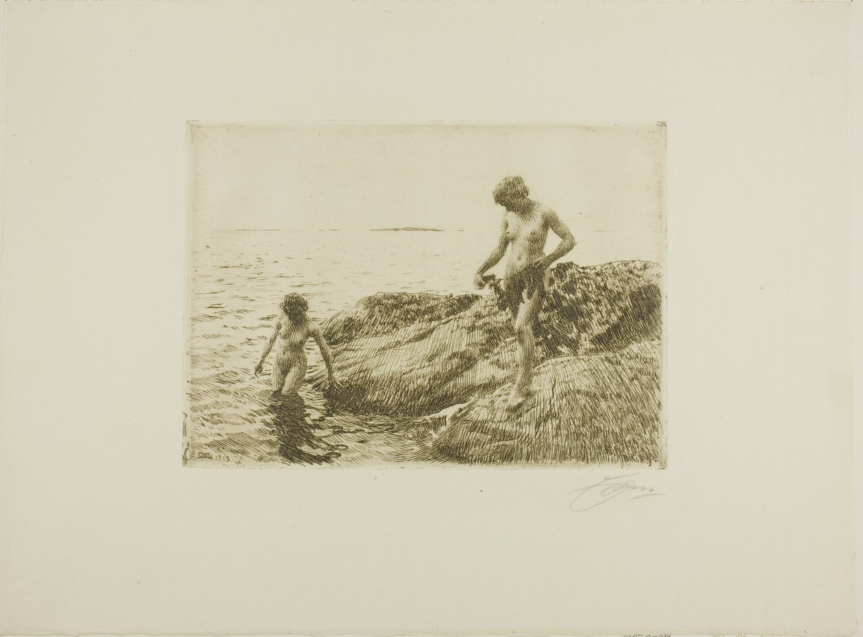 Seaward Skerries alkotó: Anders Leonard Zorn