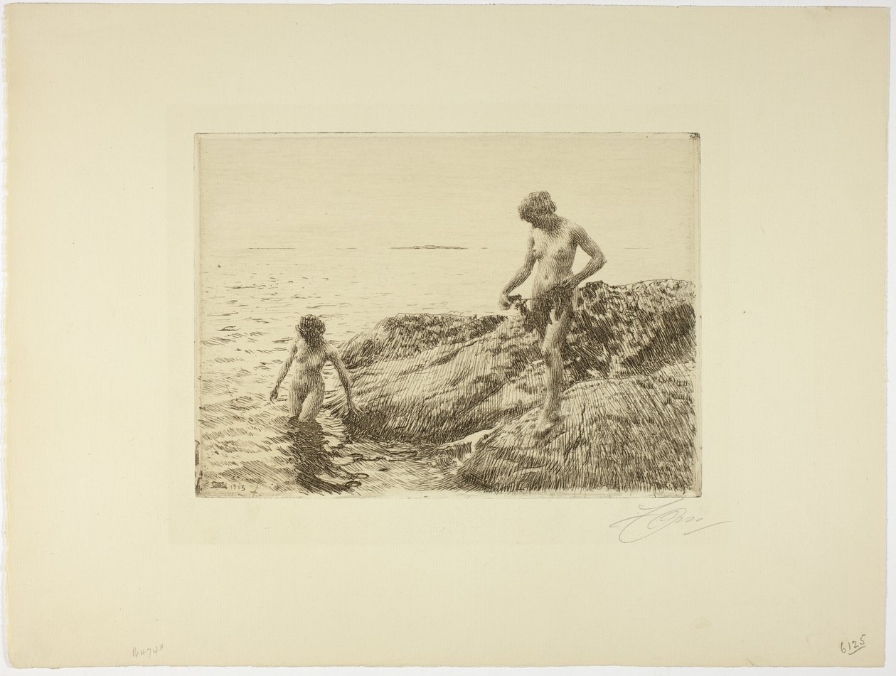 Seaward Skerries alkotó: Anders Leonard Zorn