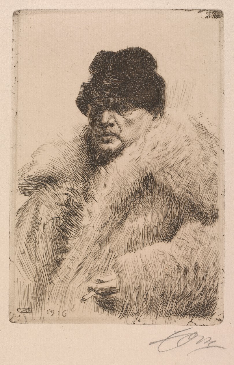 Önarckép alkotó: Anders Leonard Zorn