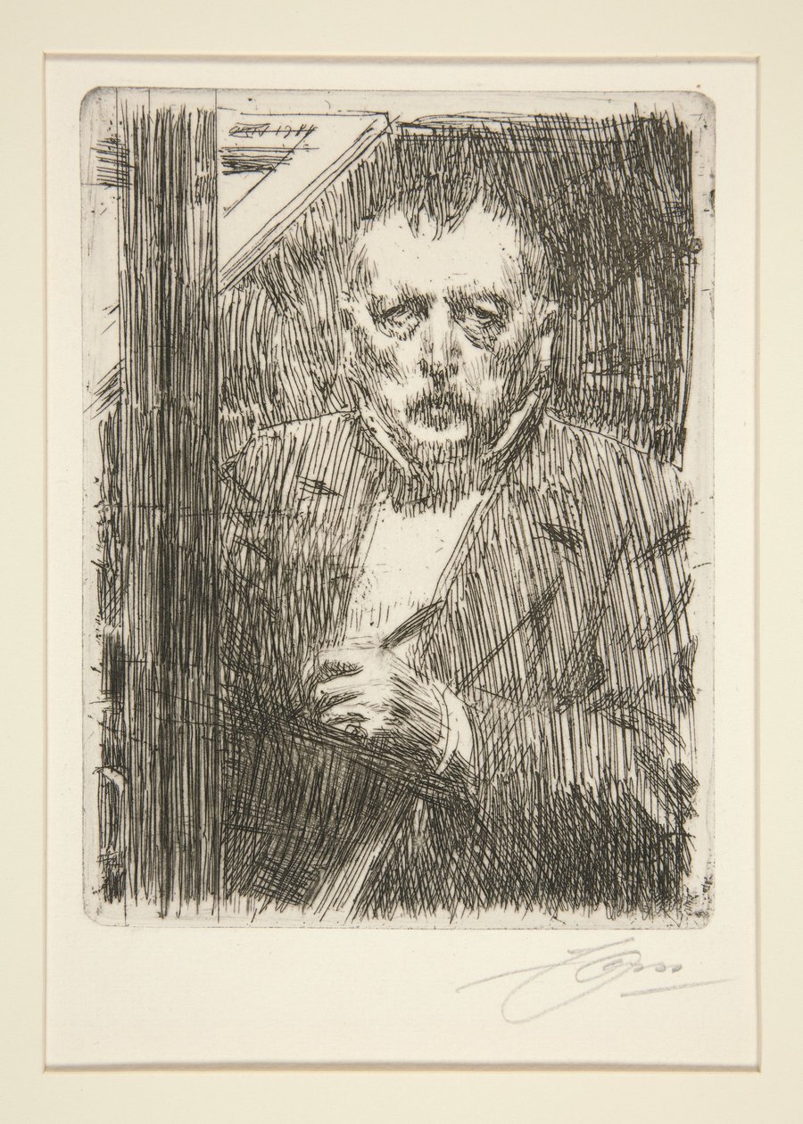 Önarckép alkotó: Anders Zorn