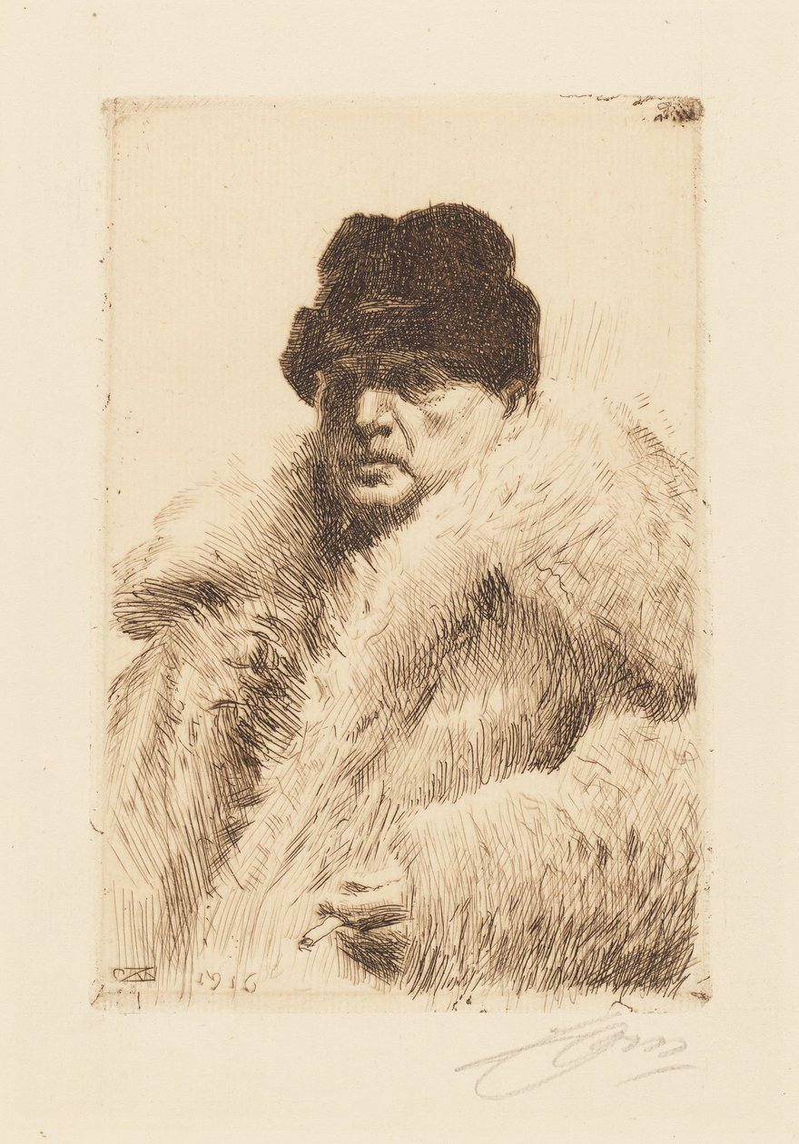Önarckép alkotó: Anders Zorn