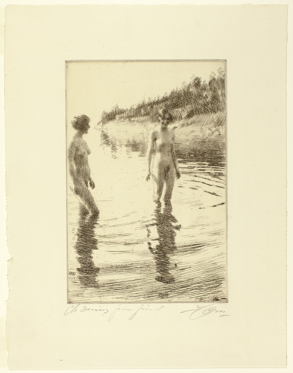 Sekély alkotó: Anders Leonard Zorn