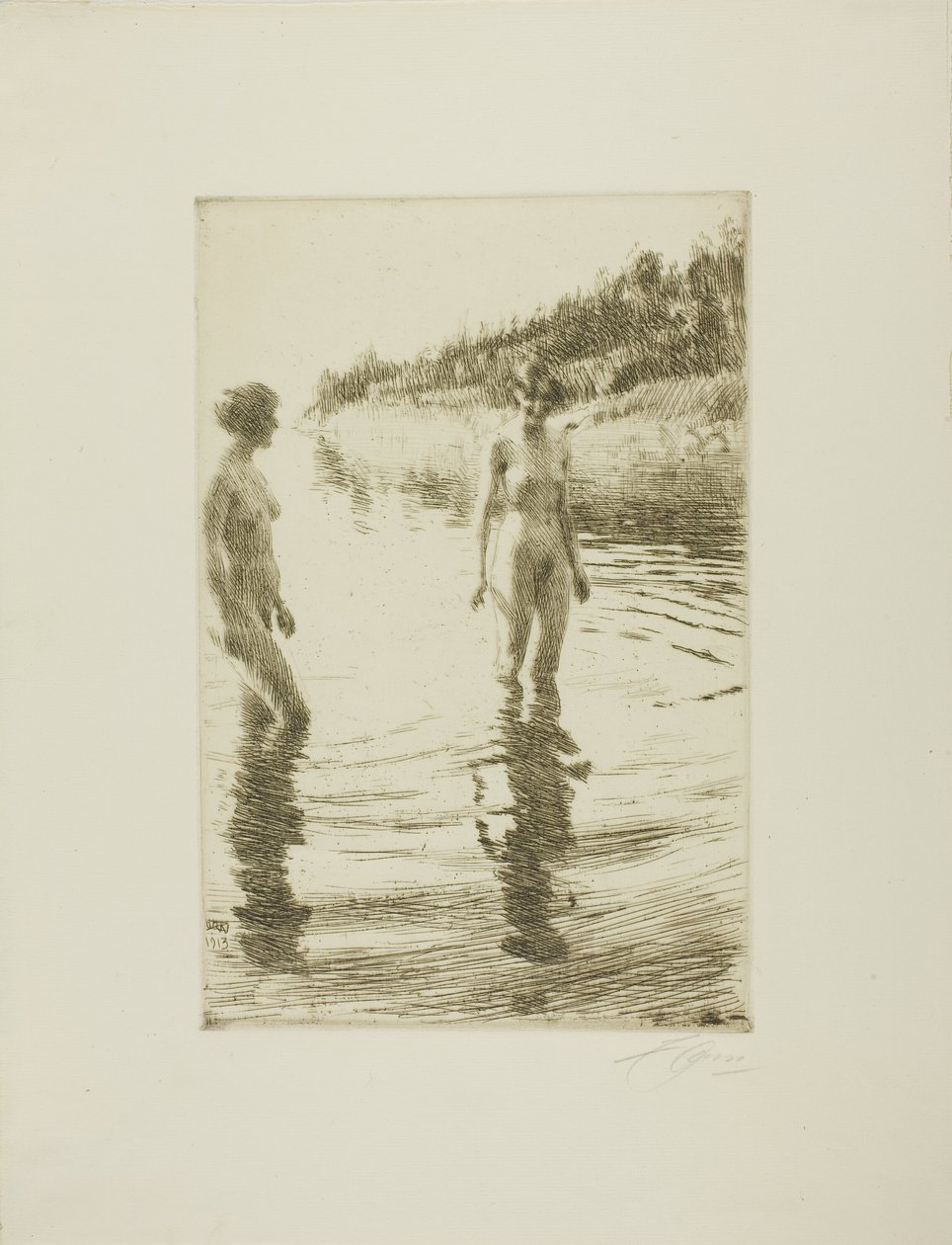 Sekély alkotó: Anders Leonard Zorn