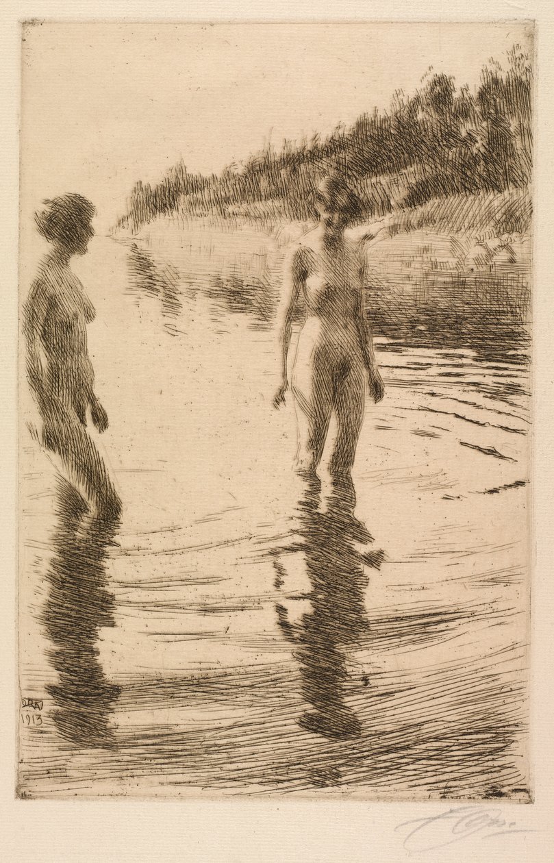 Sekély alkotó: Anders Leonard Zorn