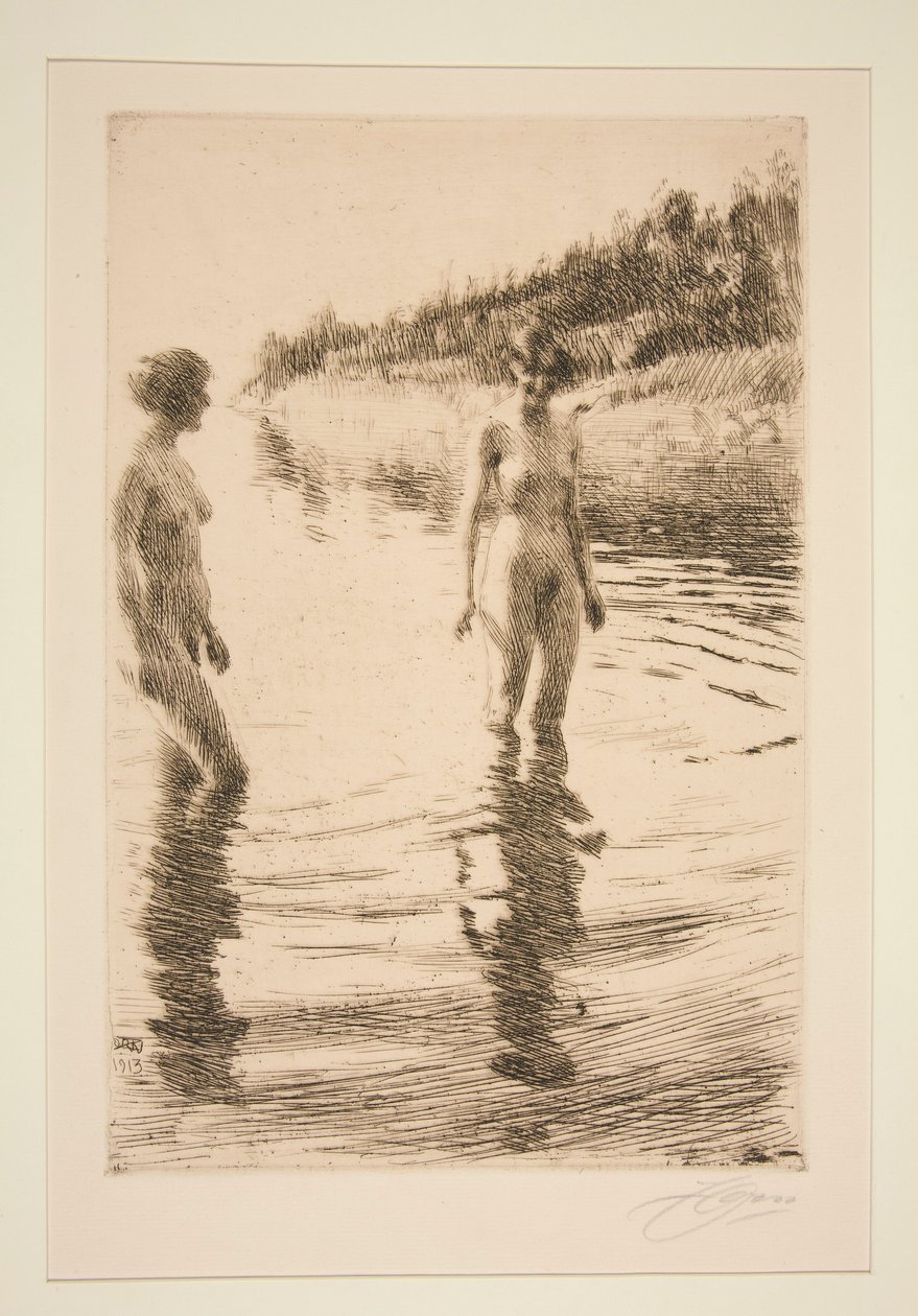 Sekély alkotó: Anders Leonard Zorn