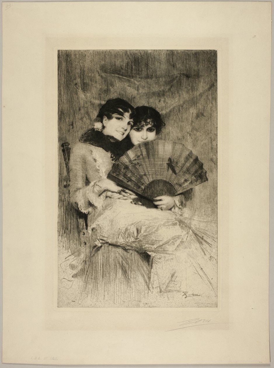 Az unokatestvérek alkotó: Anders Leonard Zorn