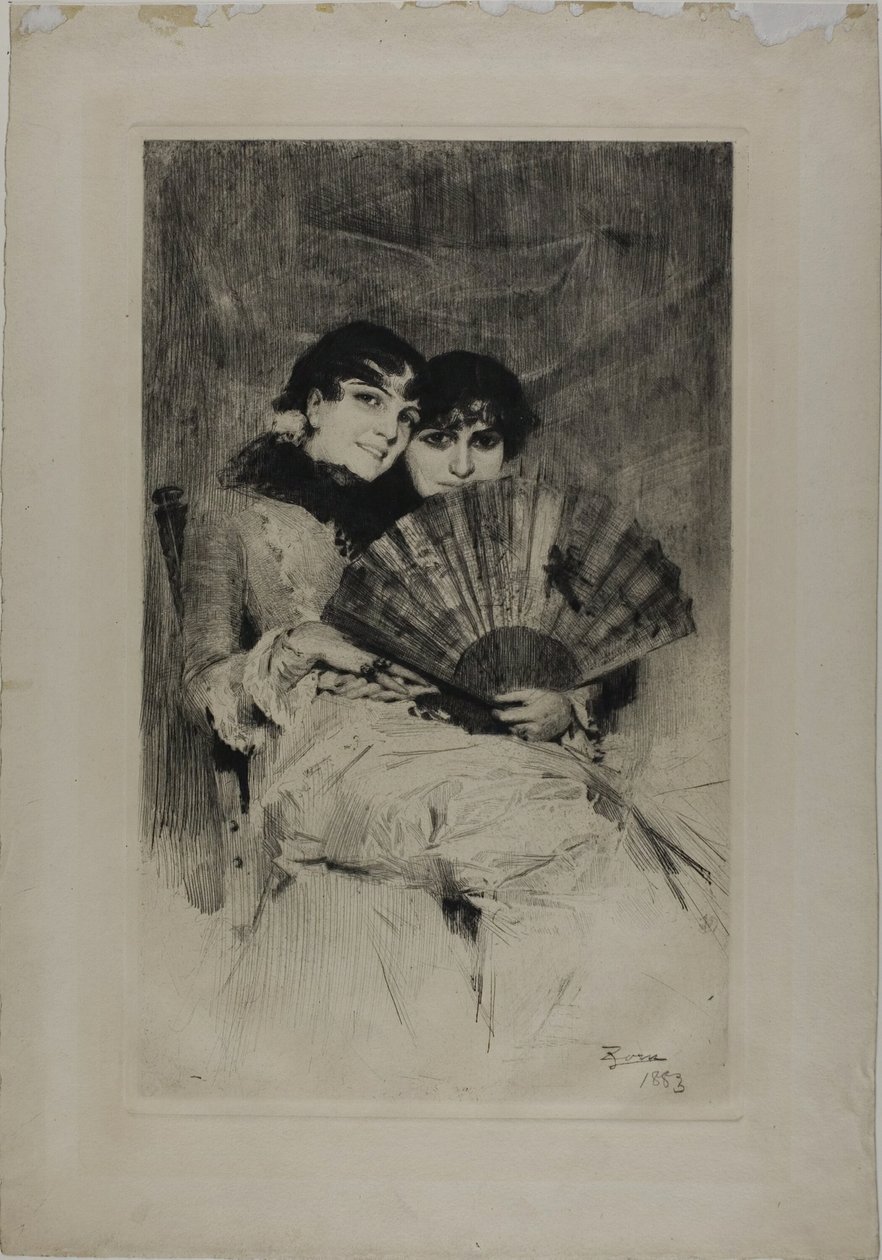 Az unokatestvérek alkotó: Anders Leonard Zorn