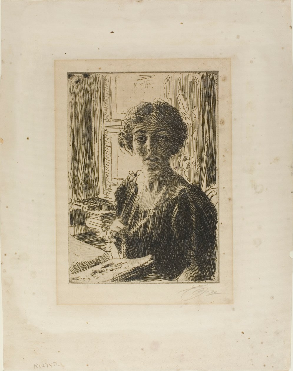 Margit svéd koronahercegnő alkotó: Anders Leonard Zorn