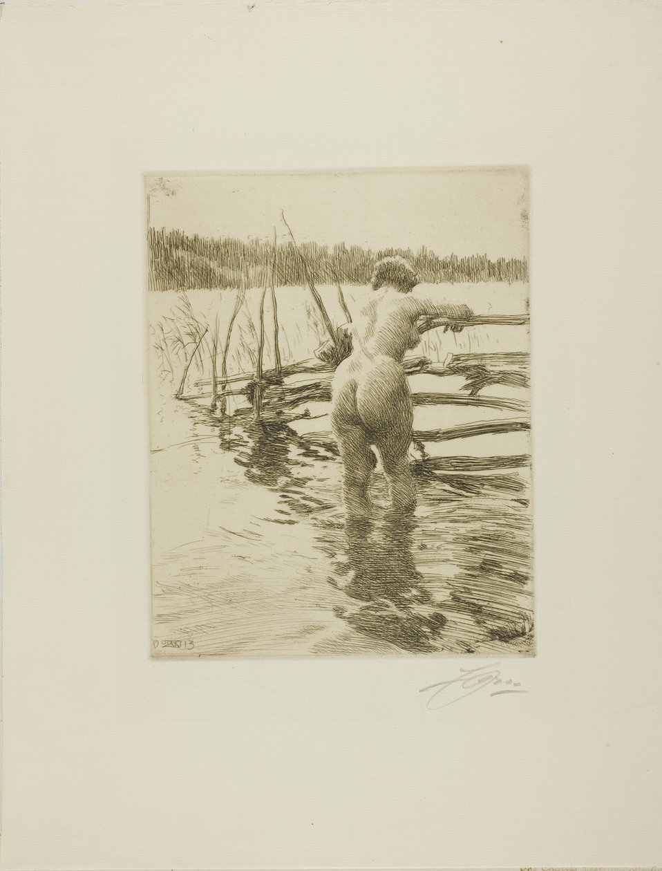 A kerítés alkotó: Anders Leonard Zorn
