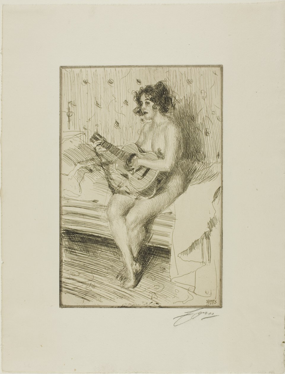 A gitáros alkotó: Anders Leonard Zorn