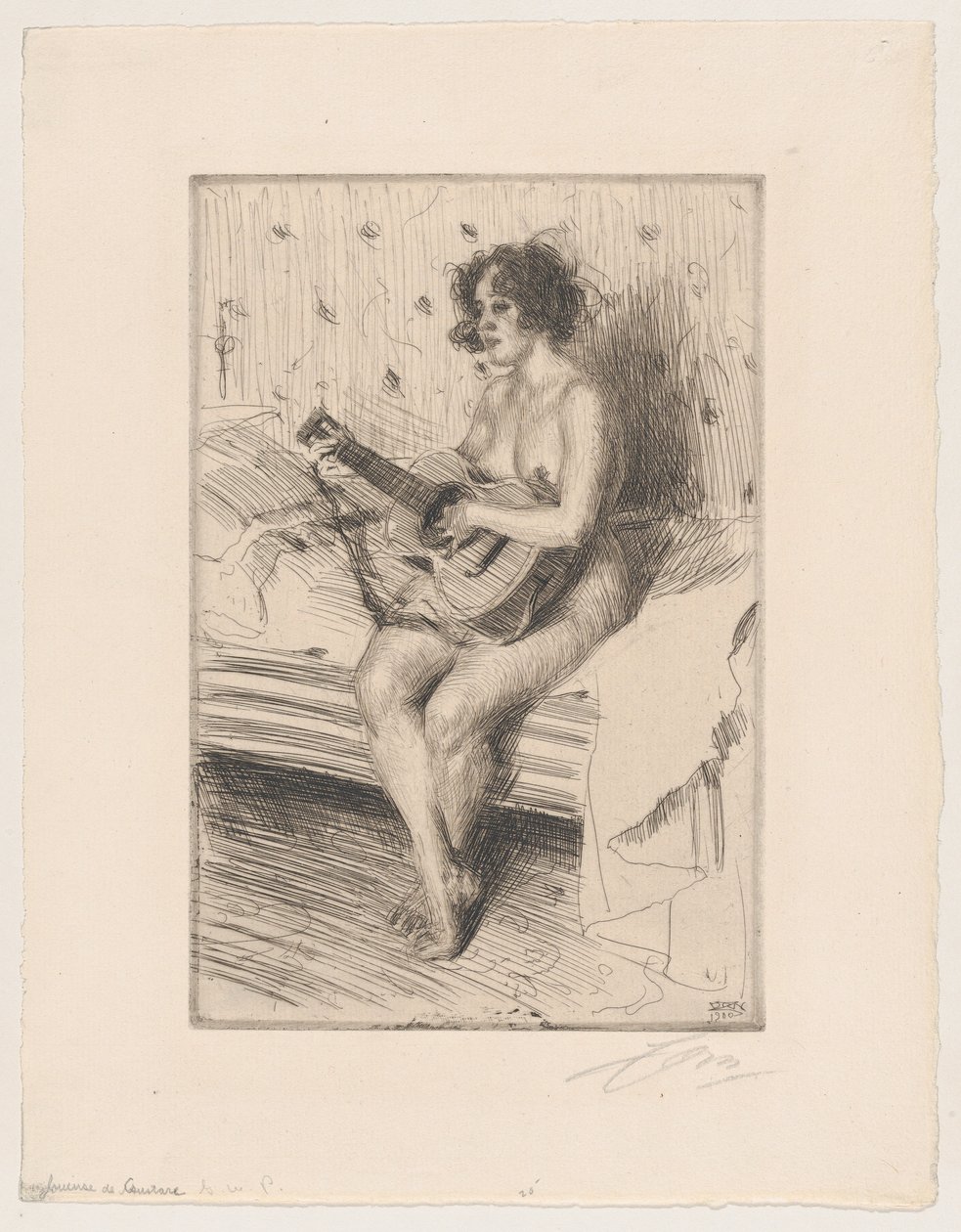 A gitáros alkotó: Anders Zorn