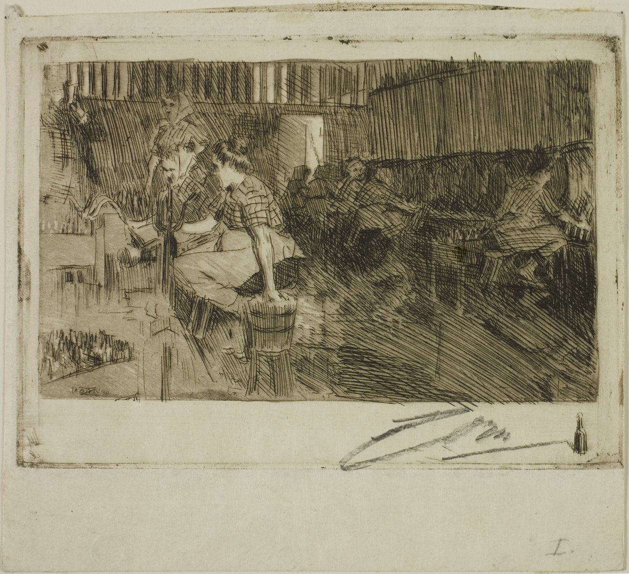 A Kis Sörgyár alkotó: Anders Leonard Zorn