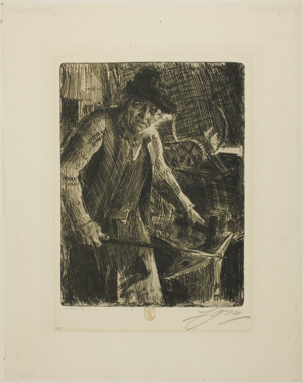 A mester-Smith alkotó: Anders Leonard Zorn