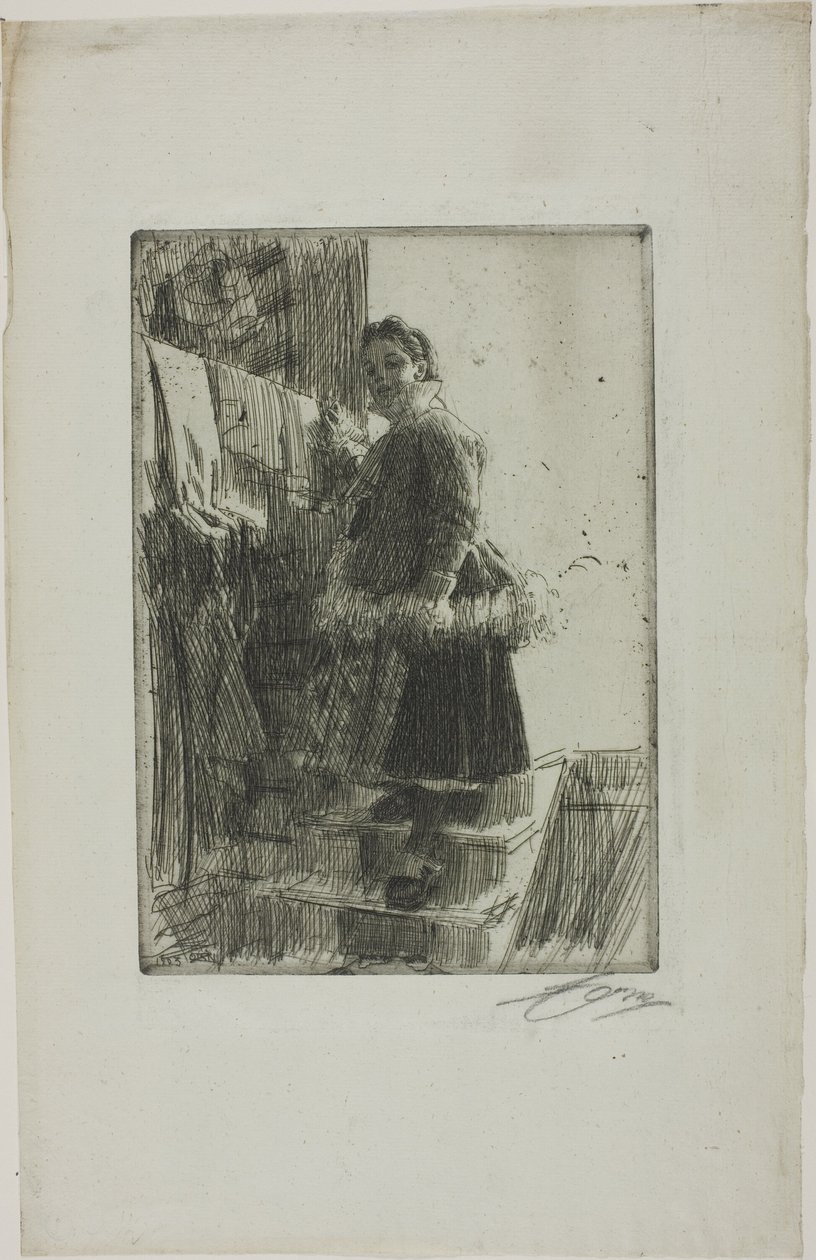 A Tárház alkotó: Anders Leonard Zorn