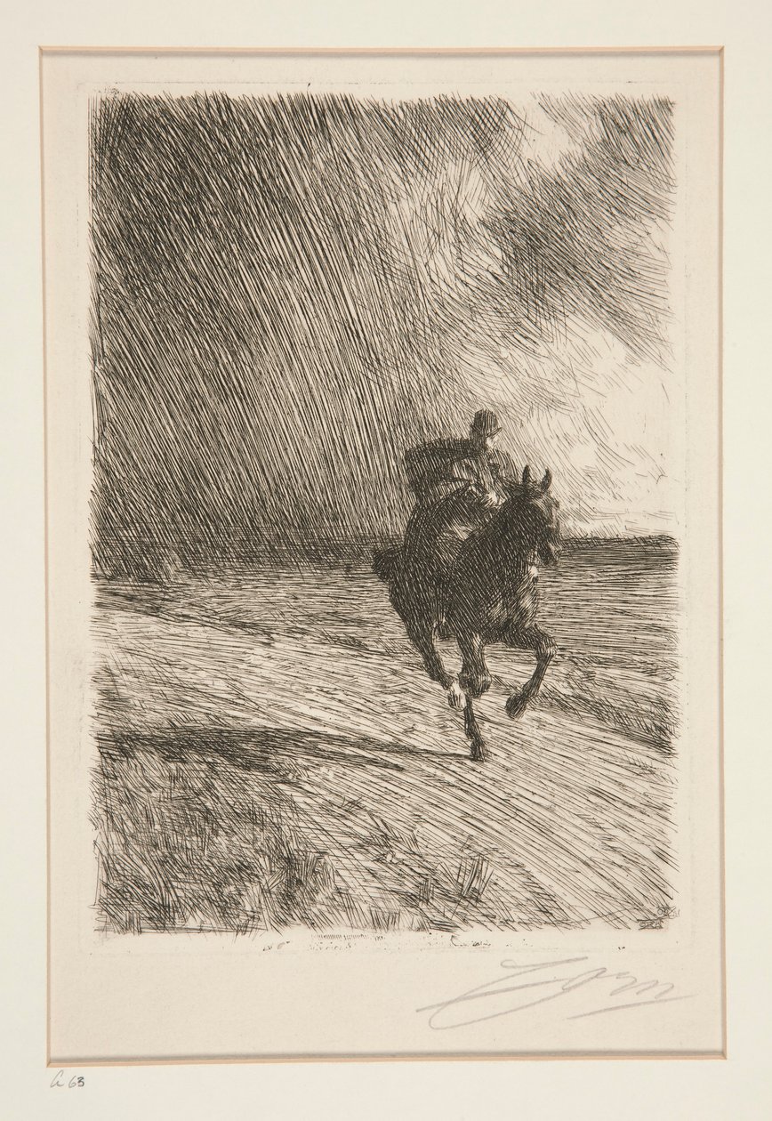 A vihar alkotó: Anders Leonard Zorn