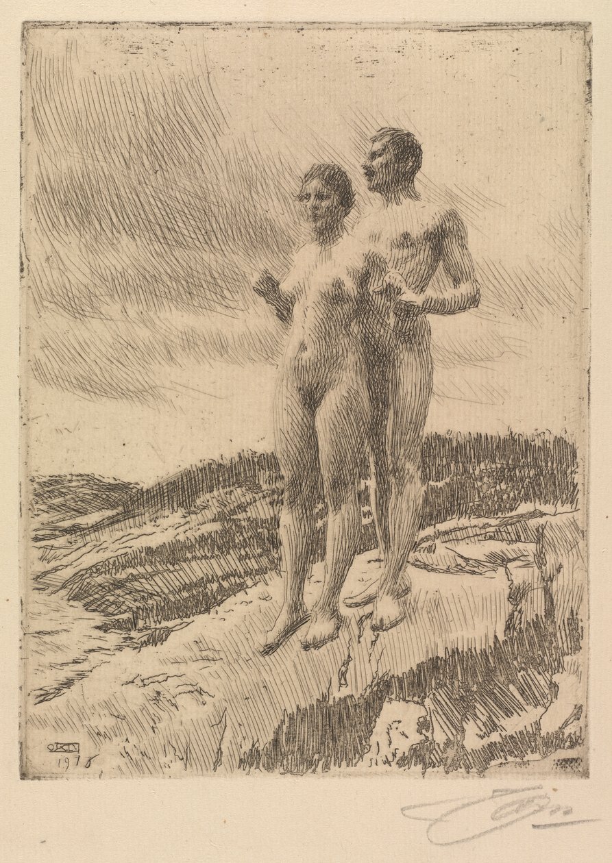 A két alkotó: Anders Leonard Zorn