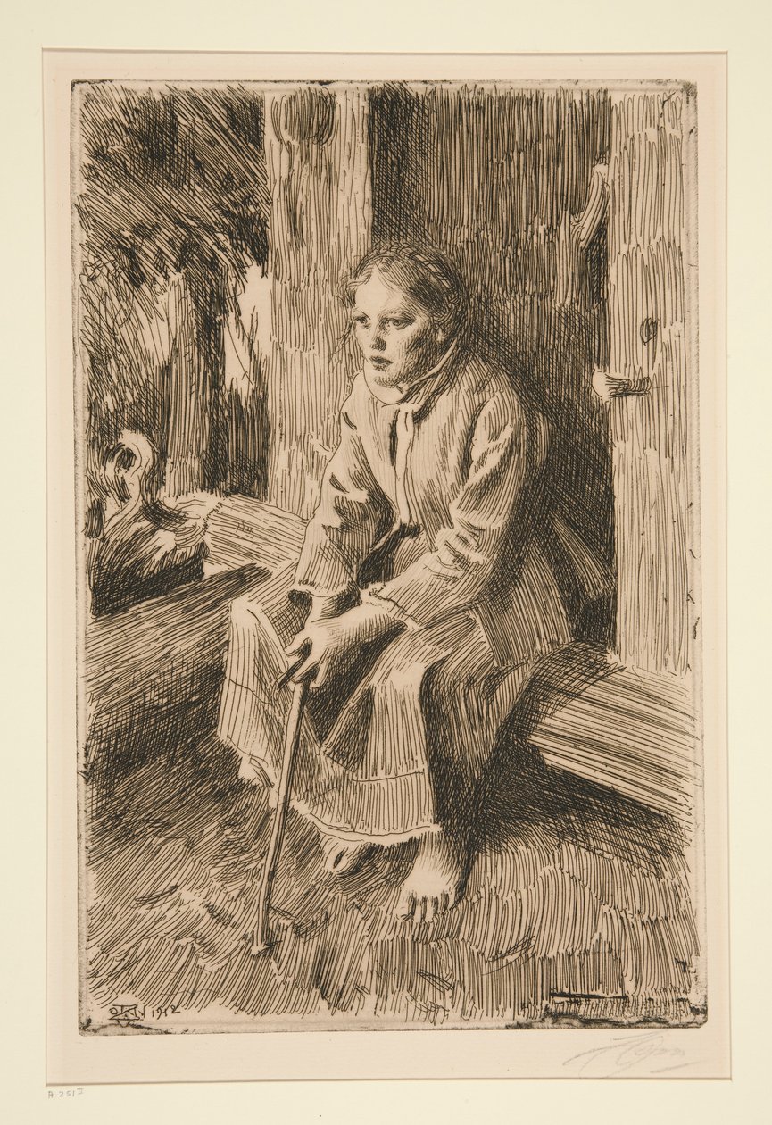Fehérjével alkotó: Anders Leonard Zorn