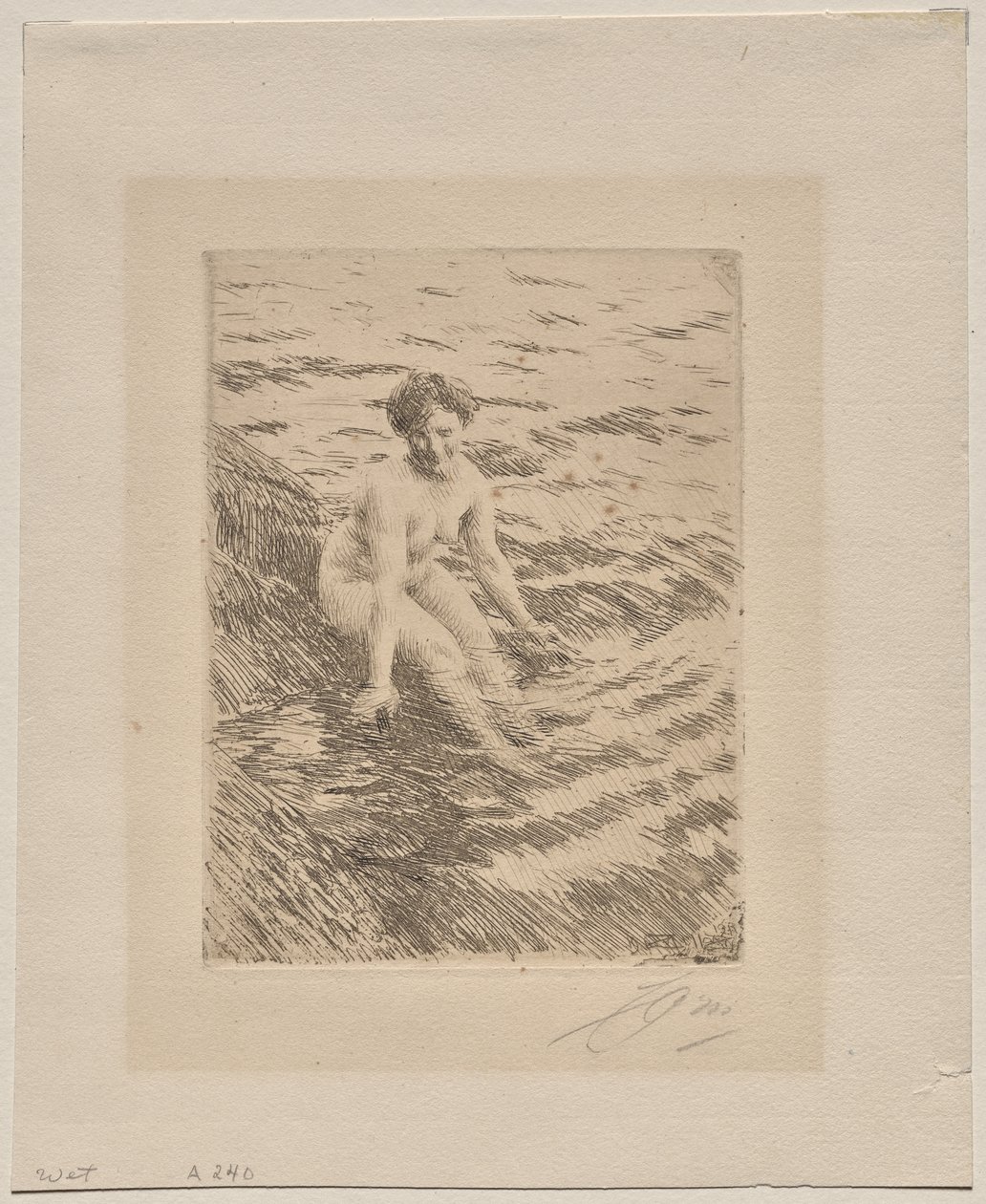 Nedves alkotó: Anders Leonard Zorn