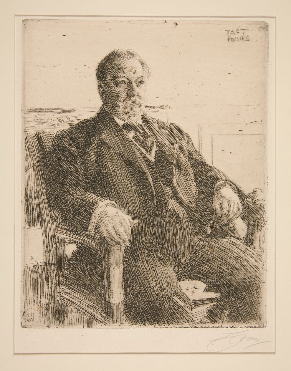 William Howard Taft alkotó: Anders Leonard Zorn