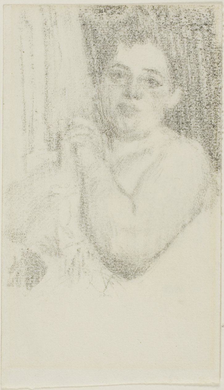 Nő összekulcsolt kézzel alkotó: Anders Zorn