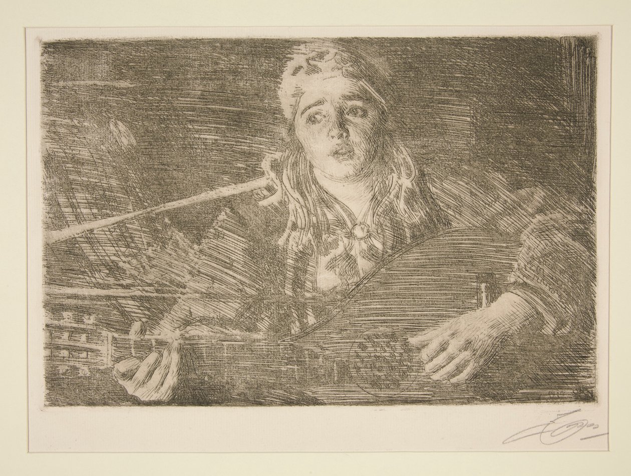 Nő svéd lanttal alkotó: Anders Leonard Zorn