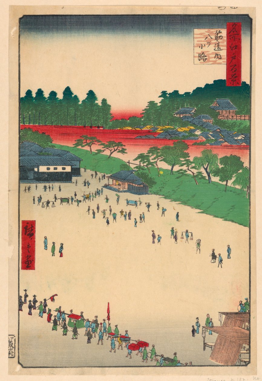 Yatsu sztori Jun c talajhőmérséklet t izom-különbségnél (izom-különbség-uchi, Yatsukoji) A sorozatból a Ridge percei alkotó: Ando Hiroshige