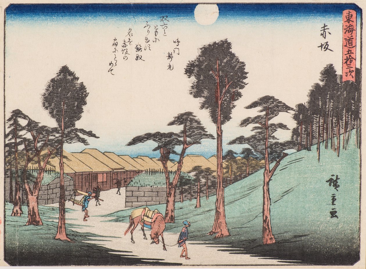 Akasaka alkotó: Ando or Utagawa Hiroshige