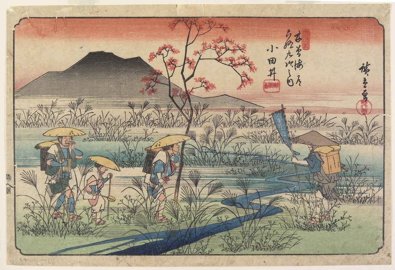 nak,-nek. 22, téma, 1835-38 alkotó: Ando or Utagawa Hiroshige