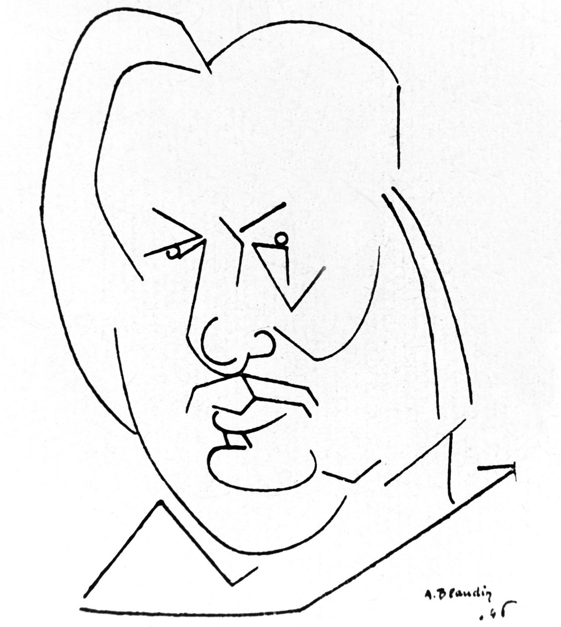 Honoré de Balzac alkotó: André Blandin