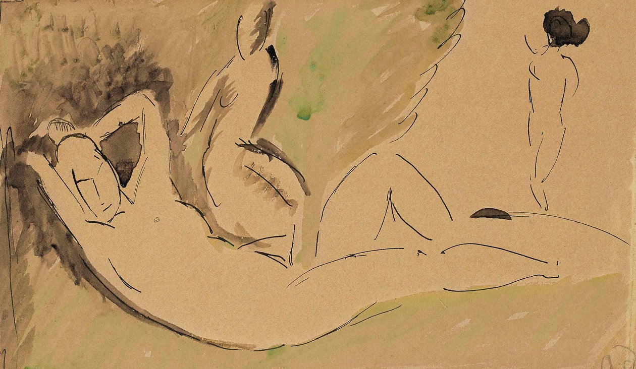 Fürdőzők alkotó: Andre Derain